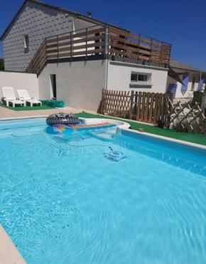 Gîte avec piscine - 4 personnes - Pays Cathare